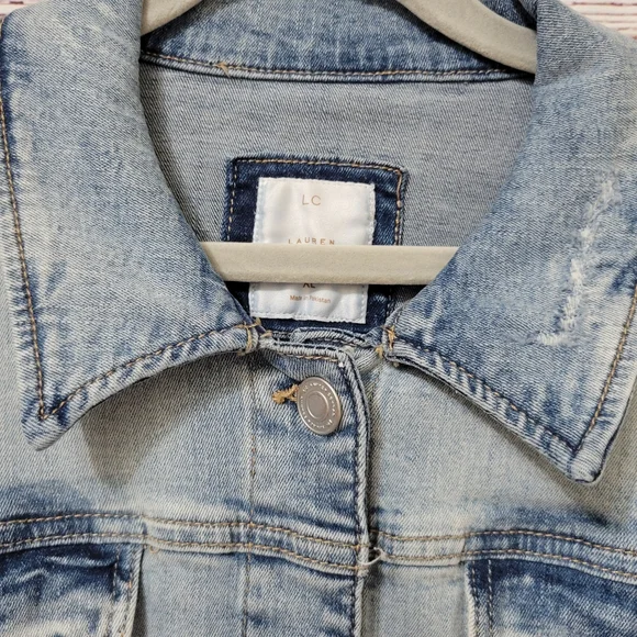 LC Lauren Conrad New Core Denim Jacket - Picture 8 of 13